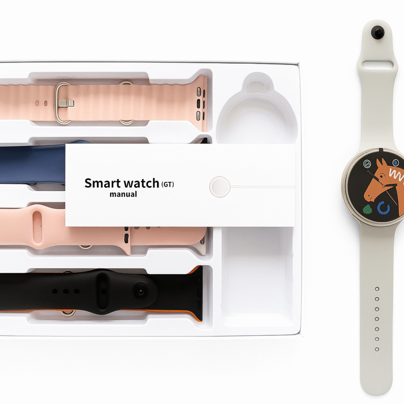 Relógio Inteligente Smartwatch GT10 + 8 Pulseira