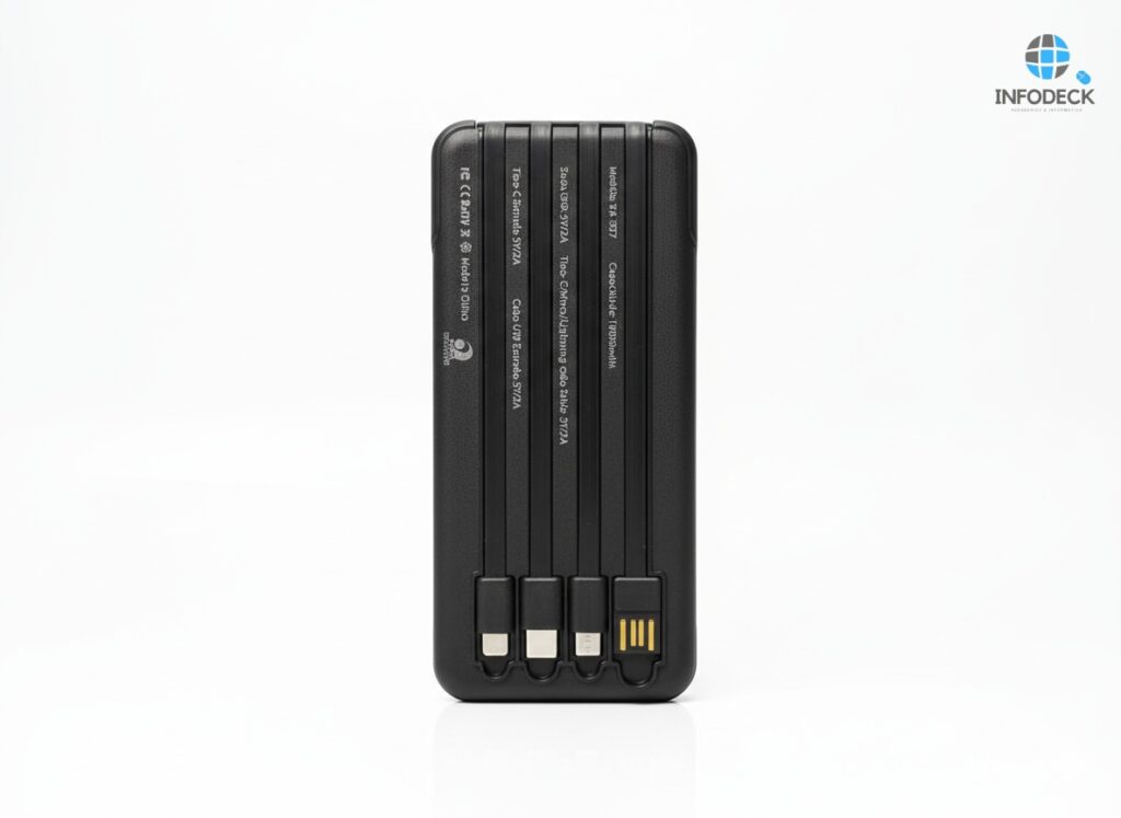 Carregador Portátil Turbina 10000mAh