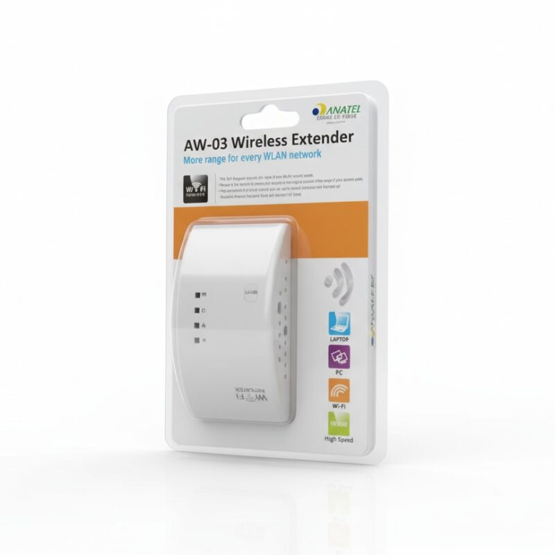 Repetidor de Sinal Wi-Fi AW-03 Wireless Extender