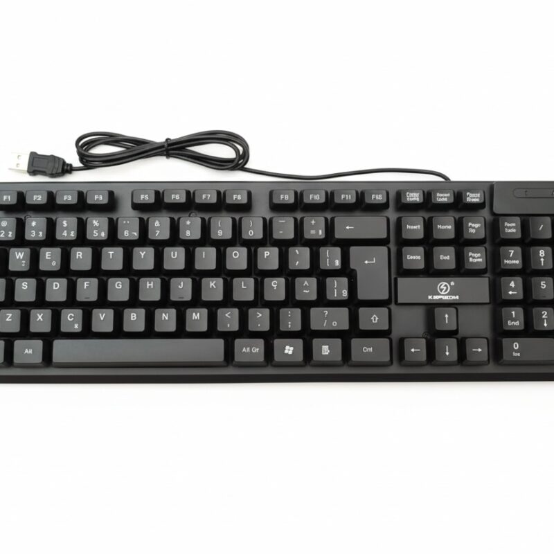 Teclado com Fio USB